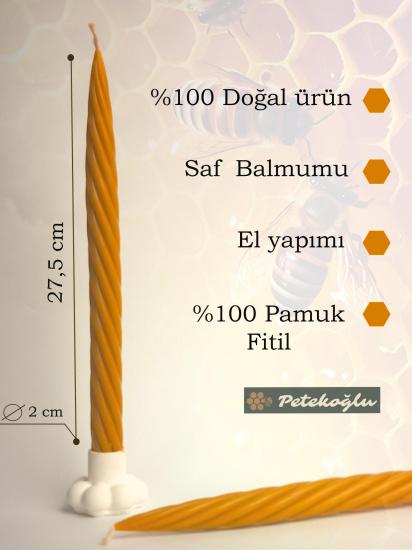 Burgulu Şamdan Mumu